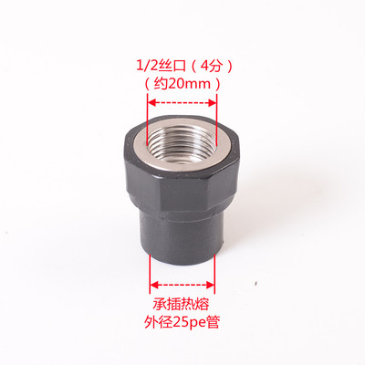 內(nèi)牙直接PE管件